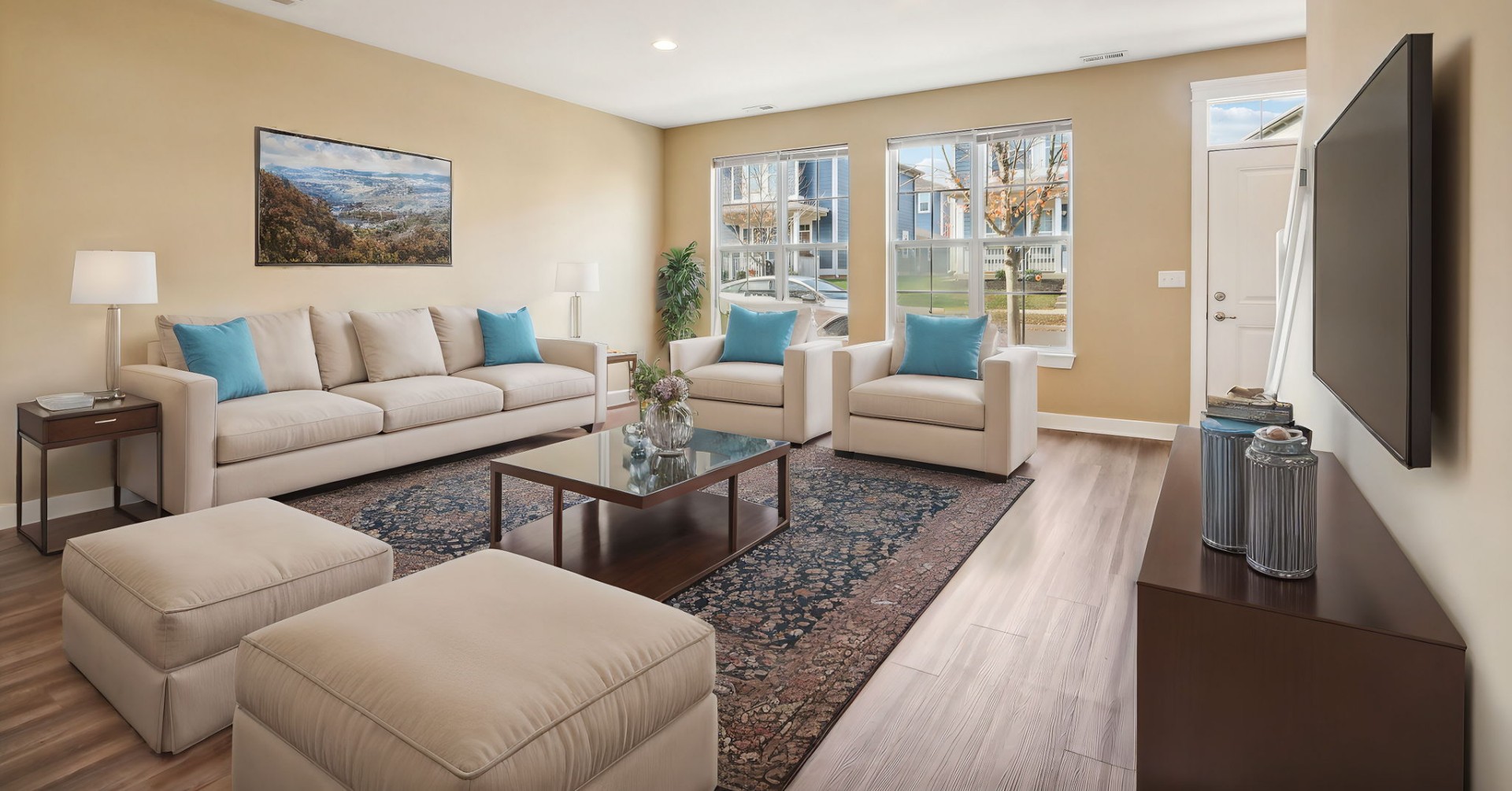 City Flats Renwick Living Room